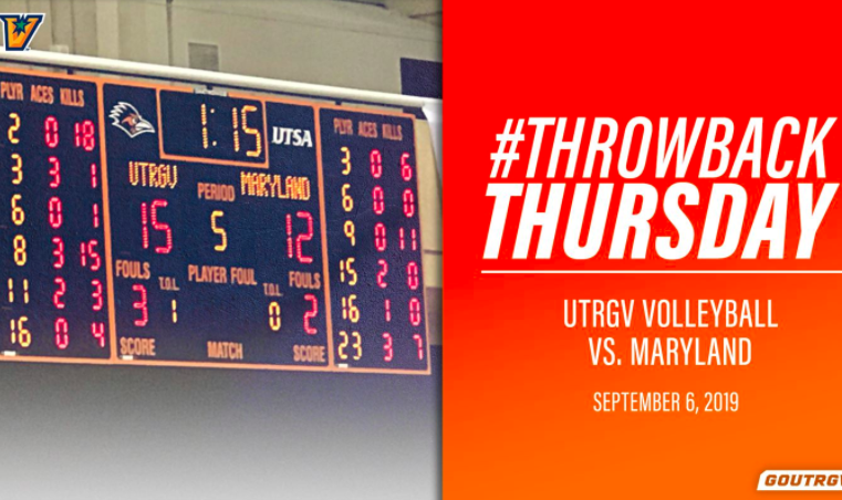 #TBT: Volleyball Upsets Maryland