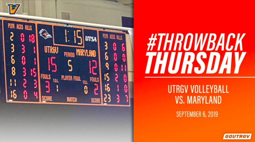 #TBT: Volleyball Upsets Maryland