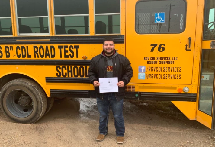 DHS Student Becomes First In Donna ISD History To Earn A Commercial Drivers License