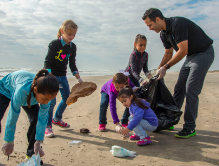 MORE THAN 8,900 POUNDS OF TRASH COLLECTED AT ADOPT-A-BEACH WINTER CLEANUP