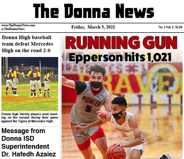 THE DONNA NEWS 3-05-21 E-EDITION