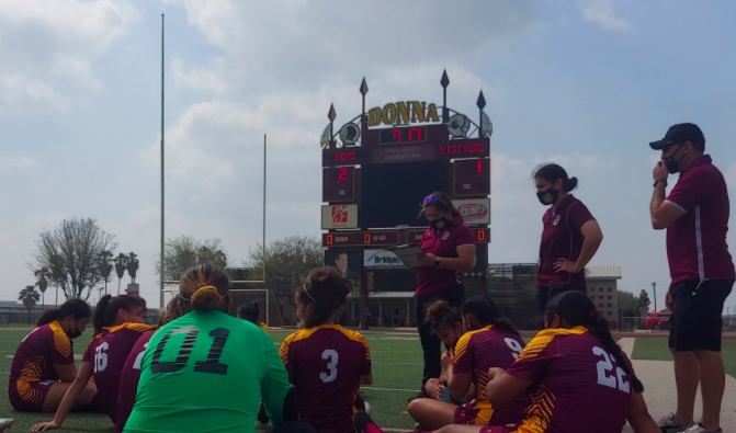 Donna High Bravettes roll past Weslaco East 5-1