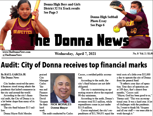 THE DONNA NEWS 4-7-21 E-EDITION