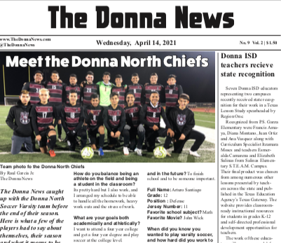 THE DONNA NEWS 4-14-21 E-EDITION