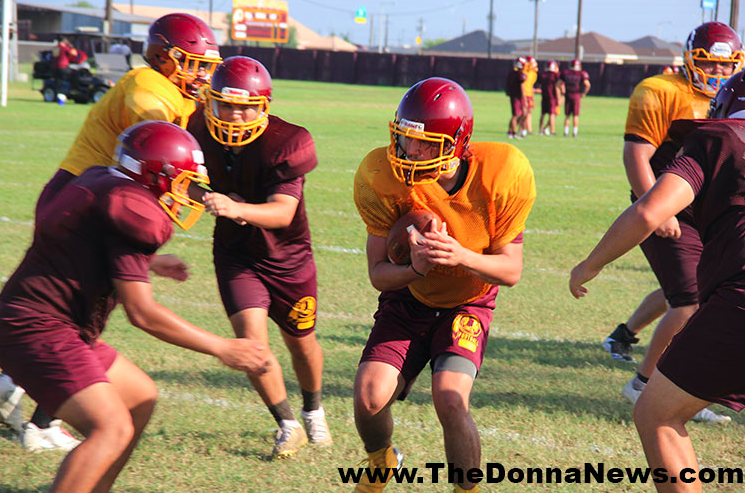 Donna High football season begins with two-a-day practice