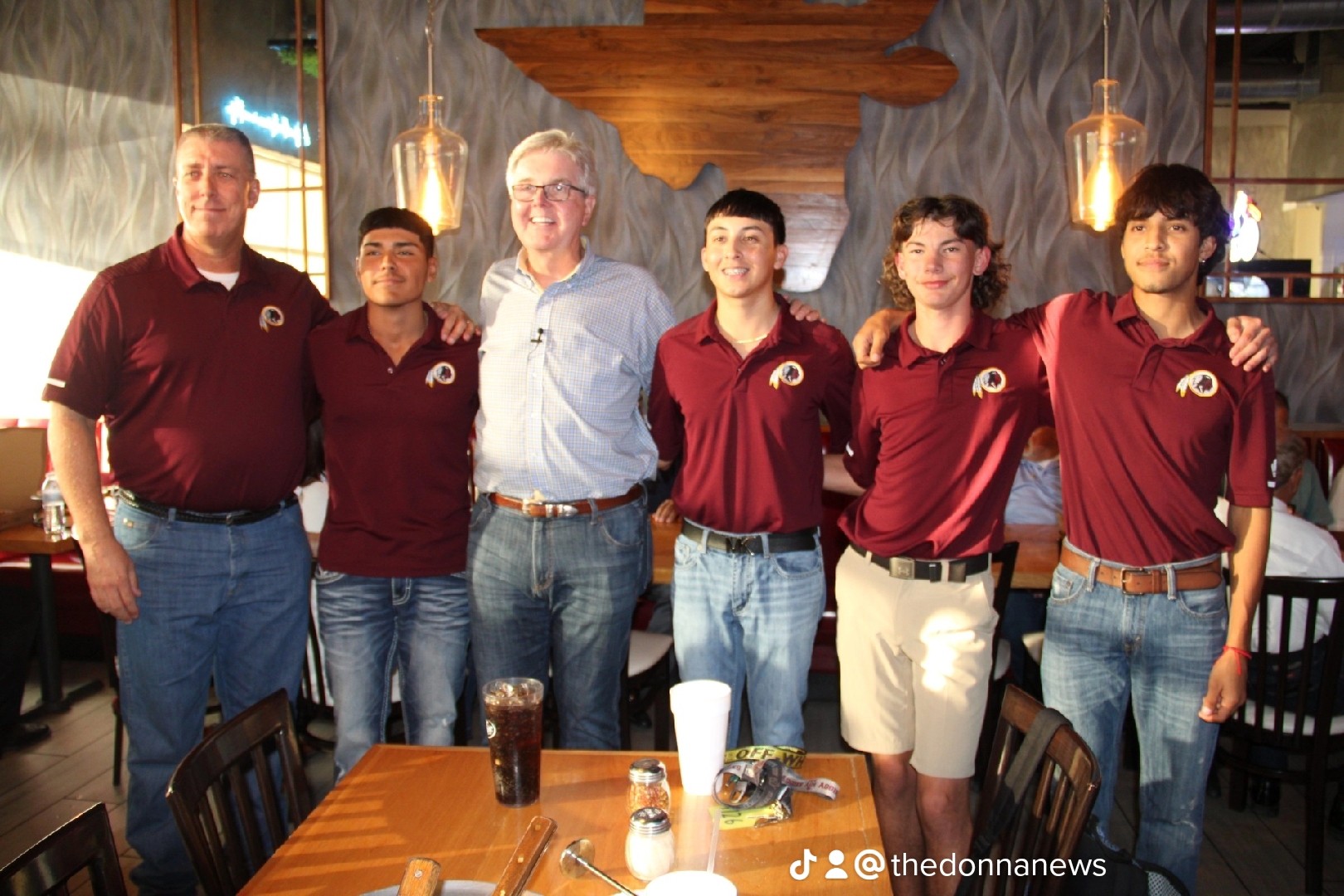 Texas Lieutenant Governor Dan Patrick makes campaign trail stop in Donna