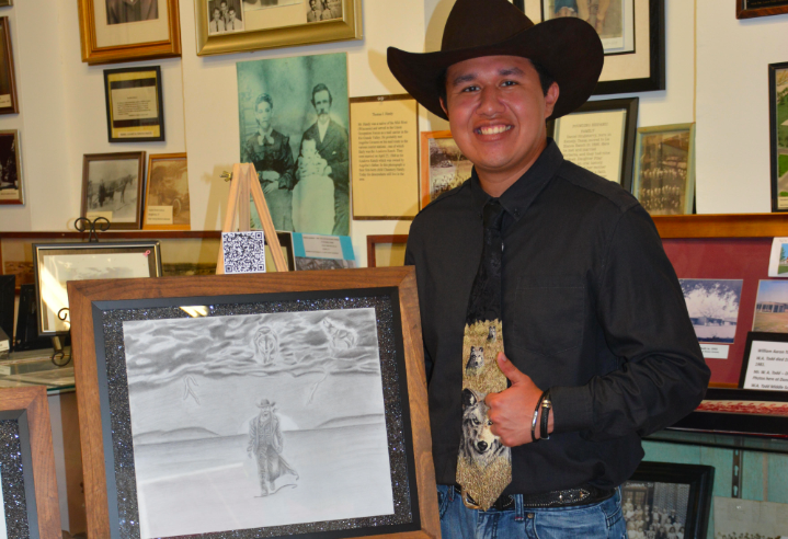 Donna Hooks Fletcher Historical Museum/Tourist Hosts Jehu Vasquez Jr Art Show