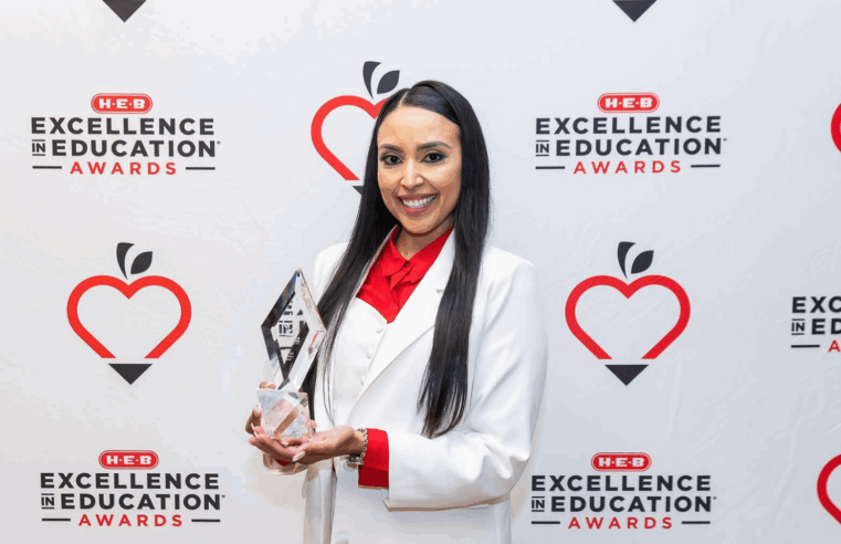 LeNoir Elementary’s Cindy Gonzalez Wins Statewide H-E-B in Education Award