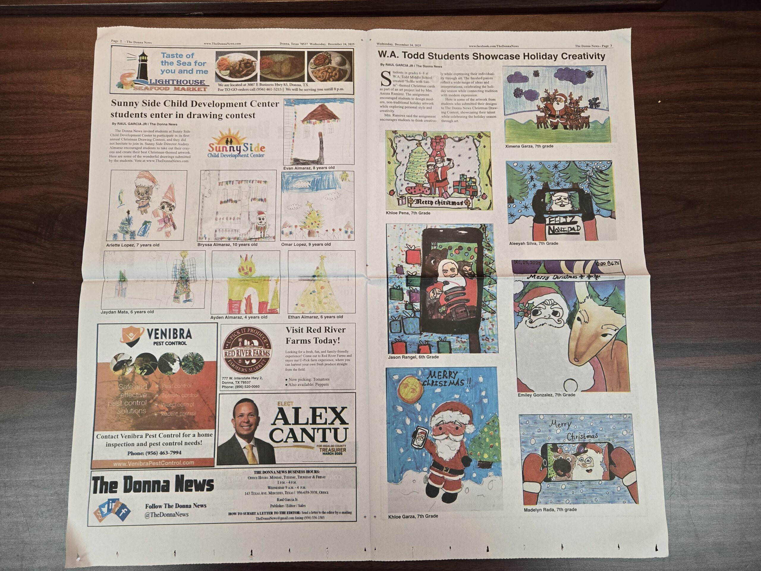 Vote Now: Help Choose the Winner of Our Christmas Drawing Contest